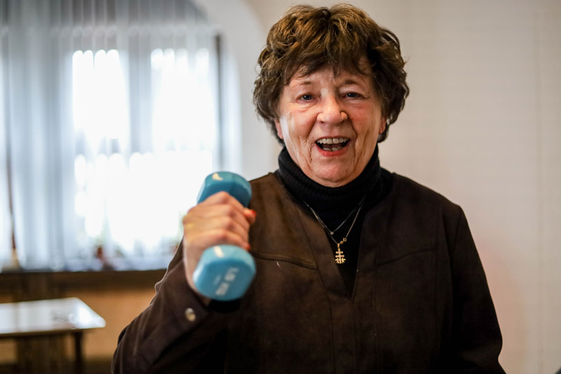 Frau Prof. Dr. Groterath mit Handel